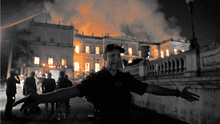 Incendio devora el Museo Nacional de Río, una joya cultural del Brasil