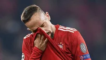 Ribéry perdió los papeles y golpeó a periodista tras derrota contra Borussia Dortmund