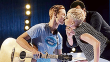 Katy Perry besa a un concursante de American Idol