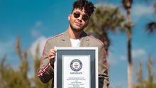 Prince Royce: “Jamás imaginé que recibiría un récord Guinness”