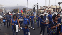 Chimbote:  colorido pasacalle por el Día Mundial de Concienciación sobre el Autismo