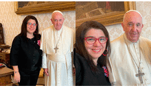 Paola Ugaz se reunió con el papa Francisco y le informó sobre abusos sexuales cometidos por el Sodalicio