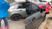 Surquillo: vehículo estaciona y obstruye rampa [VIDEO]