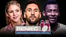 Shakira, Pelé y Lionel Messi: esta es la cantidad de peruanos que se llaman así, según Reniec