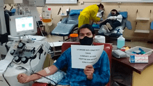 Argentina: hijos de primer enfermero muerto por COVID-19 donan su plasma para “salvar vidas”