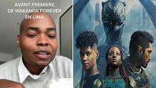 “Black Panther 2″ en Perú: avant premiere sufre criticas por falta de afrodescendientes