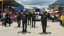 Cajamarca: Robocops causan sensación en fiesta de Carnaval [VIDEO]