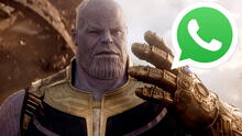¿Fan de las películas de Marvel? Así podrás enviar audios de WhatsApp con la voz de Thanos