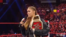 WWE RAW: Ronda Rousey se pronuncia luego de ayudar a Asuka en TLC [VIDEO]