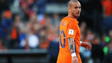 Oficial: Sneijder le dice adiós a la selección de Holanda