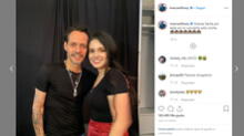 Marc Anthony es duramente criticado por subir foto junto a Sarita Sosa