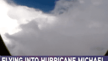 Huracán Michael: Avión cazatormentas filma videos de impactante turbulencia