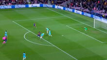 ¡Al palo! El disparo de Lionel Messi que le pudo dar la ventaja al Barcelona [VIDEO]