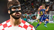 ¿Por qué Gvardiol, el defensor y figura de Croacia, juega con máscara?