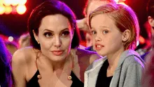 Shiloh sorprende a paparazzis con irreconocible look junto a Angelina Jolie [FOTOS]