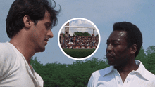Pelé: la vez que le rompió el dedo a Sylvester Stallone durante una película