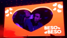 Facebook: pareja peruana es captada por ‘kiss cam’ en concierto y chico es rechazado [VIDEO] 