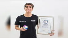 Joven peruano rompe récord mundial en campeonato europeo