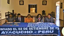 Ayacucho: anuncian actividades por aniversario de la entrega del informe de la CVR