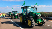 Agricultores extremeños volverán a protestar este viernes en Mérida