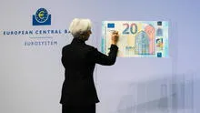 Christine Lagarde se convierte en la primera mujer en firmar billetes de euro 