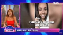 Magaly Medina a Mirella Paz: “Aunque te pongan corona, lo vulgar no se te va” [VIDEO]