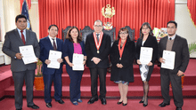 Cajamarca: premian a ganadores de concurso a las buenas prácticas en gestión del despacho judicial