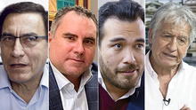 Martín Vizcarra, Rafael Belaunde, Álvaro Paz de la Barra y Virgilio Acuña buscan tener partidos para el 2024