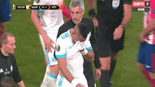 Atlético de Madrid vs. Marsella: Dimitri Payet salió lesionado... ¿Por no respetar una tradición? [VIDEO]