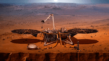 Esta es la primera imagen InSight, la sonda espacial de la NASA que aterrizó en Marte [FOTO]