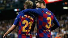 Barcelona anuncia renovaciones de Piqué, Lenglet, Ter Stegen y De Jong