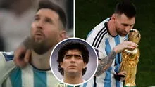 ¿Se encomendó al ‘Diego’? La frase que habría usado Messi segundos antes de ser campeón del mundo