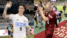 Iniesta y Torres debutaron con derrota en Japón