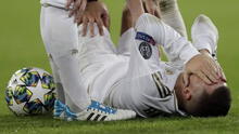 Eden Hazard enciende las alarmas en Real Madrid por un nuevo golpe en el tobillo