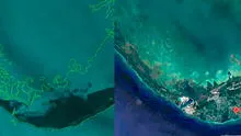 Imágenes satelitales muestran el desastre que dejó el huracán Dorian en las Bahamas [FOTOS y VIDEO]