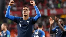 Perú vs Francia: Varane elogió a la selección peruana y a André Carrillo 