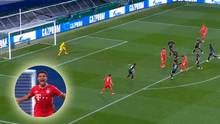Zurdazo espectacular de Gnabry para decretar el 1-0 a favor del Bayern Múnich [VIDEO]