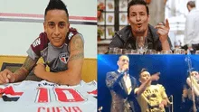 Christian Cueva cantó con ex Ráfaga en fiesta de Año Nuevo en Trujillo [VIDEO]