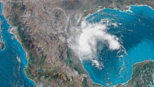 Impactantes imágenes de Fernand, la tormenta tropical que amenaza el norte de México