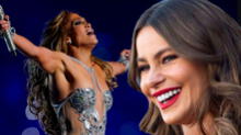 Sofía Vergara y su hilarante opinión acerca del físico de Jennifer Lopez en el Super Bowl  