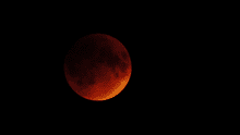 Eclipse lunar: así se vivió la ‘luna de sangre’ en Venezuela