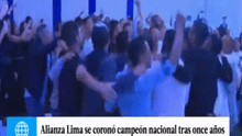 Alianza Lima: Así festejaron el título nacional en la intimidad [VIDEO]