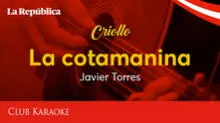 La contamanina, canción de Javier Torres