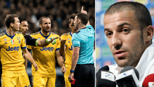 Del Piero se mostró sorprendido de las declaraciones de Buffon sobre el árbitro