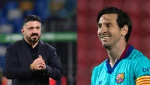 Gennaro Gattuso: “Solo podría parar a Messi jugando play”
