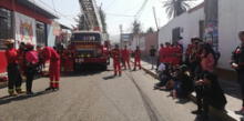 Tacna: Región elabora proyecto para renovar máquinas de compañía de bomberos