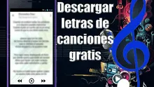 Descargar letras de canciones en español e inglés GRATIS al celular