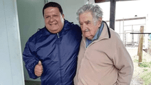 Pepe Mujica y Pablo Milanés en la primera Feria de Libro de Chimbote