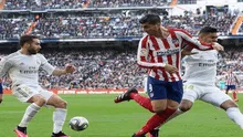 Álvaro Morata y el penal que no le cobraron a favor del Atlético de Madrid en el clásico madridista