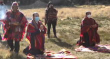 Cusco: Con ritual andino y ofrenda a la Pachamama piden frenar el avance del coronavirus [VIDEO]